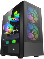 Computer Case 1stPlayer X4-M-2F1P-1F1 black