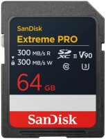 Photos - Memory Card SanDisk Extreme Pro SD UHS-II V90 64 GB