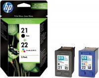 Ink & Toner Cartridge HP 21+22 SD367AE
